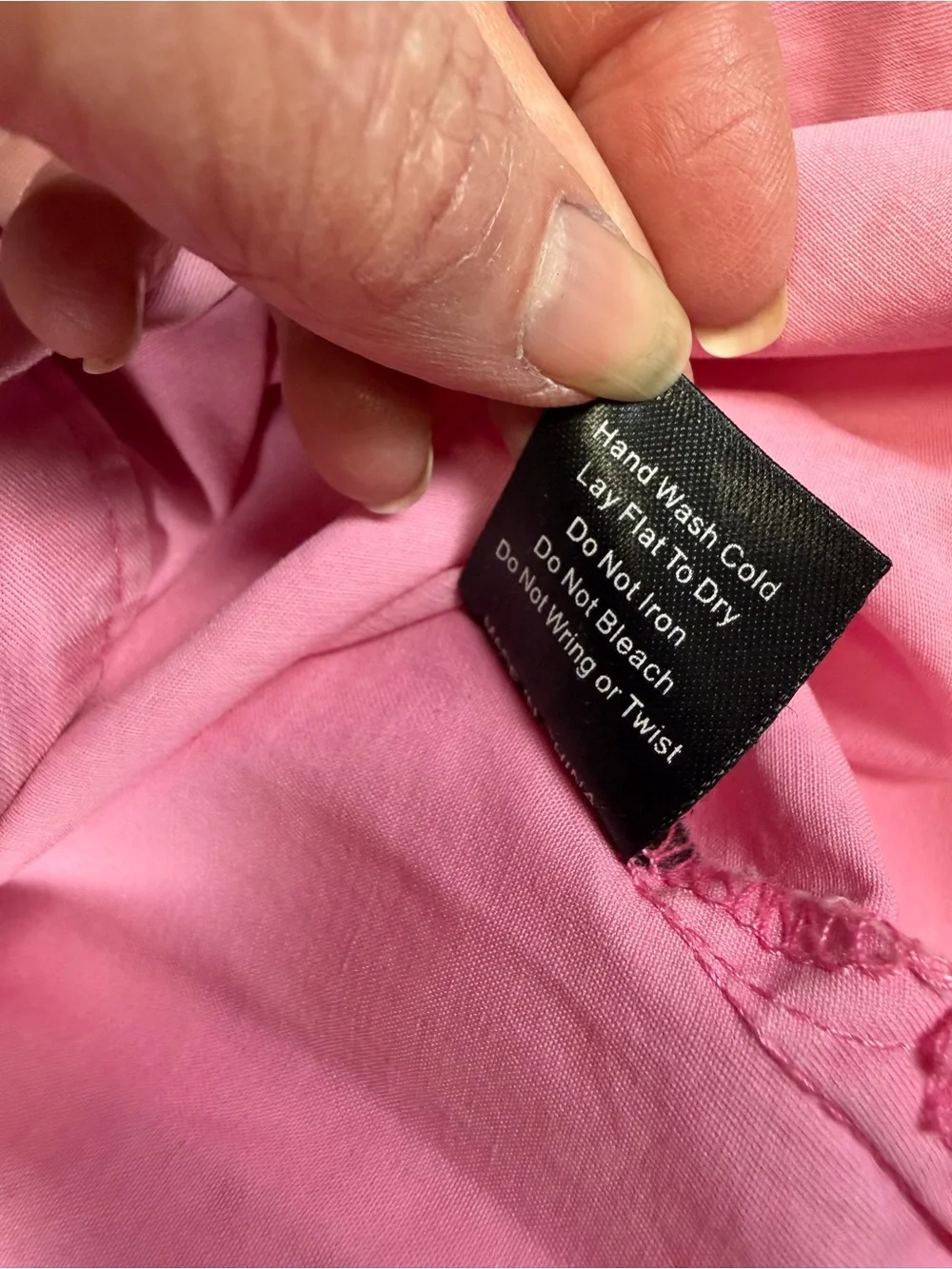 POL Pink Classic Oversized Joss Shirt - Lux Quality size Medium